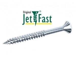 Jet Fast Spaanplaatschroef 4.0 x 20 Torx Freesribben